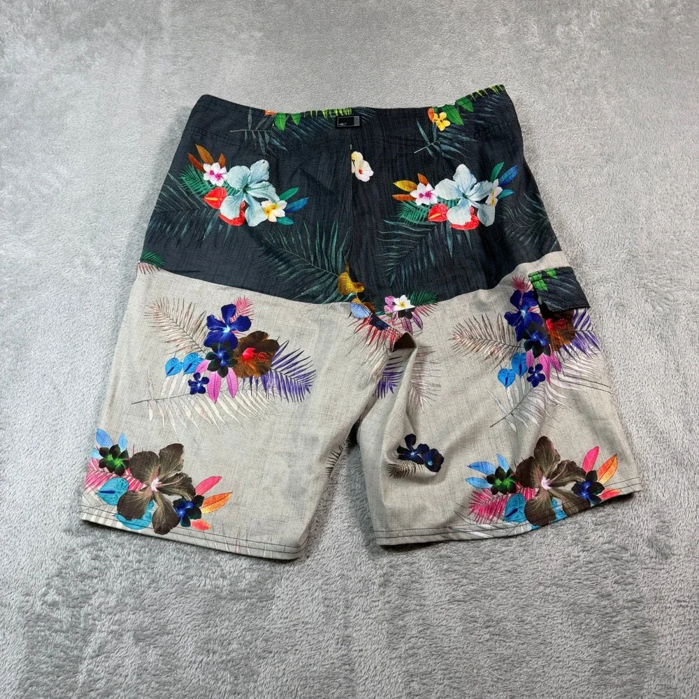 O'Neill Board Shorts Mens 33 Multicolor Floral 10
